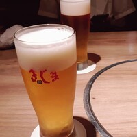 きじま 新横浜店 - アサヒスーパードライ800円（税抜）