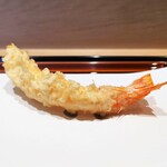 てんぷら 近藤 - 車海老・胴