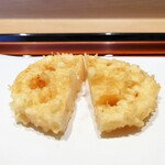 てんぷら 近藤 - 蓮根