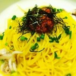 ラ・パウザ - ヤリイカと明太子の和風パスタ