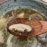 ひもかわ桐生 - あんまり、きのこ、椎茸系の味は… 無かったけど。