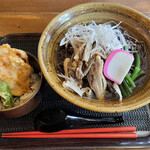 炭焼きと肉そば 火鳥 - 