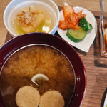 Saishokushuke Tami - みそ汁と小鉢♪