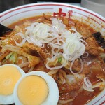 蒙古タンメン中本 - 北極野菜シャキシャキ麺少なめ硬め 950円 半ライス 130円