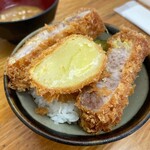 とんかつ 栄ちゃん - かとう丼作成過程