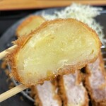 とんかつ 栄ちゃん - マチルダっていうジャガイモ。