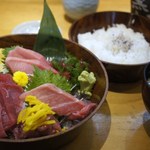 黒潮鮨 - まぐろ三昧定食　１８９０円
