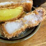 とんかつ 栄ちゃん - ⑥の脂身最高