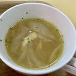 ハミングバードカフェ - 玉葱スープ