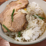 麺屋 豊 - スープ飯