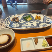喜扇亭 名古屋ミッドランドスクエア店 - ちいたけ、葱、ジャガイモ
