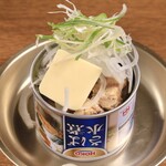 かわ焼き まいける - BBQで参考に　鯖缶ねぎバター