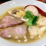 三馬路 東京店 - 特製塩そば＠1200円