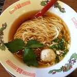 金町製麺 - 秋刀魚の冷やしそば