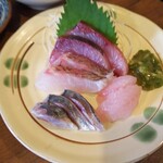 金町製麺 - 刺身盛