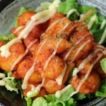 Delicious and spicy! Shrimp Mayo