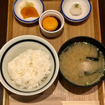 トーキョーアジフライ - 羽釜炊きご飯食べ放題ご飯セット