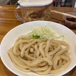 吉田のうどん 焼肉 羅王 - 太くて硬い麺