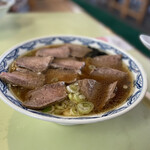 皿谷食堂 - ちゃー牛めん　¥1.000