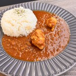 ファンキーバナナ!! - 料理写真:ファンキーチキンカリー!!750円