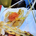 千羽鶴 - 木野子と菊花の真砂和え