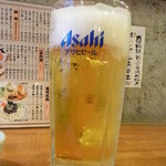 うま舎 - 生ビール