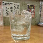 うま舎 - 芋焼酎ロック