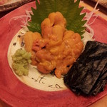 辰美寿し - 雲丹２０１３，４