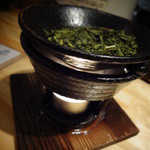 藤家 - お香代わり・・・お茶で♪