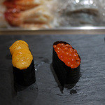 鮨 魯山 - 雲丹～イクラ～☆