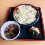 大島うどん - イベリコ豚肉汁うどん　税込980円