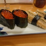 恵比寿 - いくら、子持ち昆布