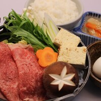 【平日限定】国産牛すき焼ランチ