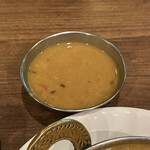Raja rani - おまけの豆カレー。サービス
