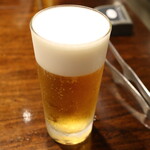 焼肉 誠之介 - ビール