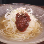 焼肉 誠之介 - 梅香る誠之助冷麺