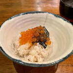 九〇萬 - 筋子のおこわ