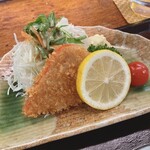 おかめ - ほろ酔いセット付きだしのハムカツ