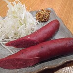 海鮮料理 あじや - ジビエソーセージからえぞ鹿418円