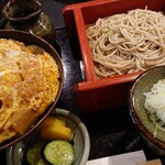 Sobadokoro Kamataya - カツ丼セット