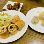 華風料理一芳亭 - 春巻きと焼売と唐揚げ この3つは絶対食べて欲しい