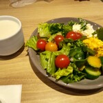 THE WU - サラダ＋スープ