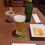 Teuchi Soba Kanemasu - ビール