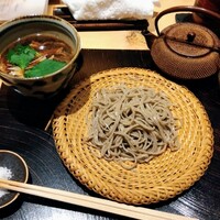 玄水 - 鴨汁せいろで一枚目は丸岡産