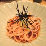 酒房しんせん - 冷やし桜うどん