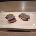 海鮮寿司ドッグ居酒屋 うお結び - 肉寿司