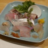 酒亭穂椋 - お刺身盛り合わせ