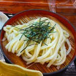 手打ちうどん 自遊席 - 「季節の天ぷら盛り合わせ ざるうどん (冷)」