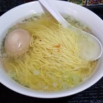 塩そば専門店 桑ばら - 本鮪喉肉丼と塩かけそば