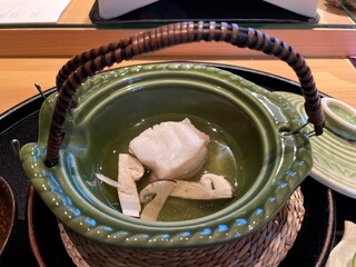鮨 小野 - ハタと松茸
